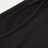 Long Sleeve Fitted Crop Top with Thumbhole Cuffs