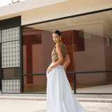 Sleeveless Textured Crop Top with Clean Neckline