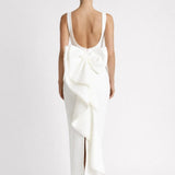 Sleeveless Elegant Maxi Dress with Sculpted Fit