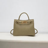 Woven Top Handle Tote Bag