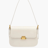 Structured Flap Shoulder Bag